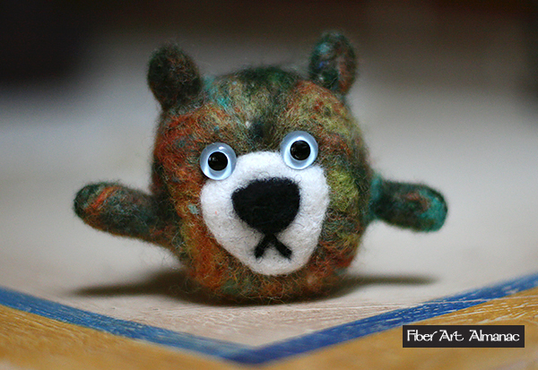 Julie Pietras’ needle felted wooly critters