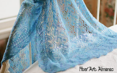 Elizabeth Watkins’ lovely lace shawls and wraps