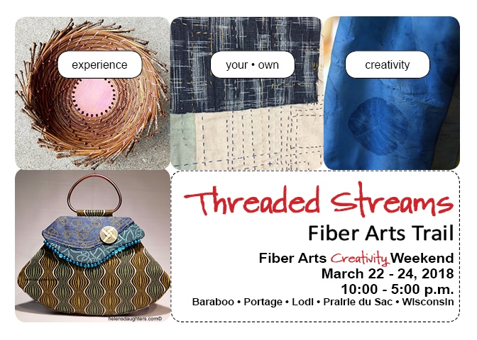 Threaded Streams’ 2018 Workshops Highlight: The Business of Fiber Art
